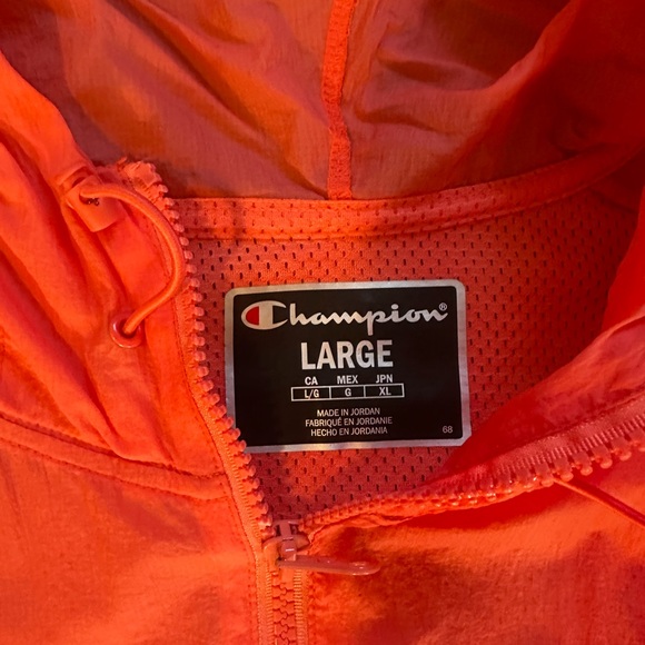 Coral Champion Windbreaker - Picture 2 of 3